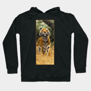 Tiger on the Watch by Wilhelm Kuhnert Hoodie